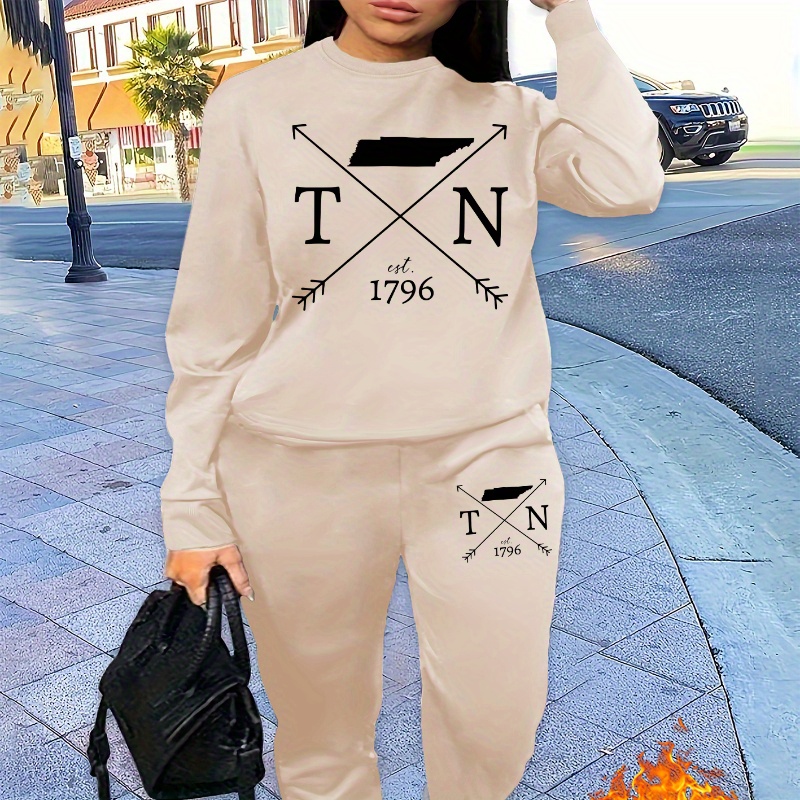 

- Sportswear Set For Women - Sweatshirt & ,