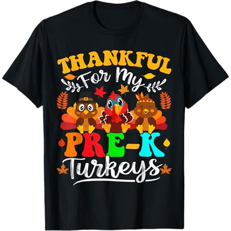 

For My Turkeys Thanksgiving Teacher Fall T-shirt Thanksgiving Christmas Gifts For Men Women , S-xxxl, Black