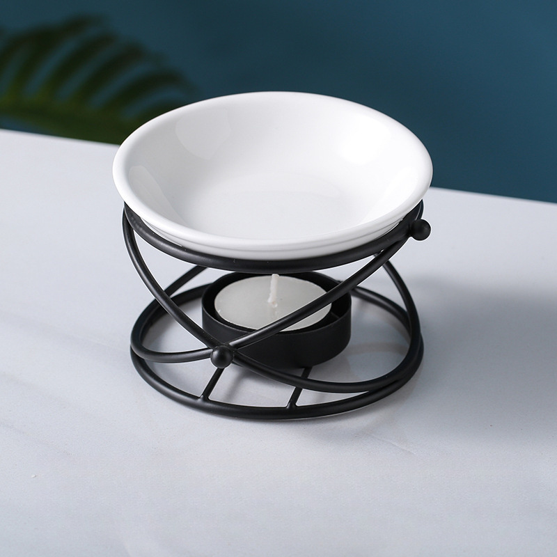 Creative New Diffuser, Golden Essential Oil Lamp Stove, Wax Stove, Household Candle Lamp Stove, Candle Stand, Ironwork Candlestick, Household Diffuser Lamp Stove, Diffuser Desktop Decoration