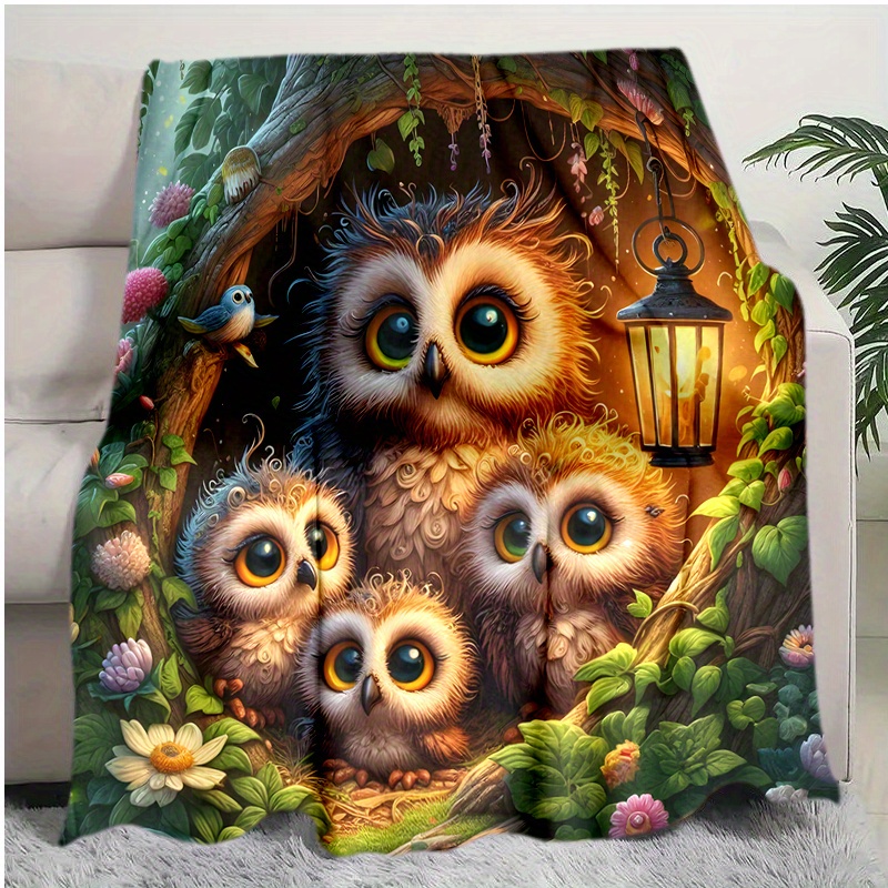 

Owl Blanket - , & For , Bed, And Office Chair | | | Christmas