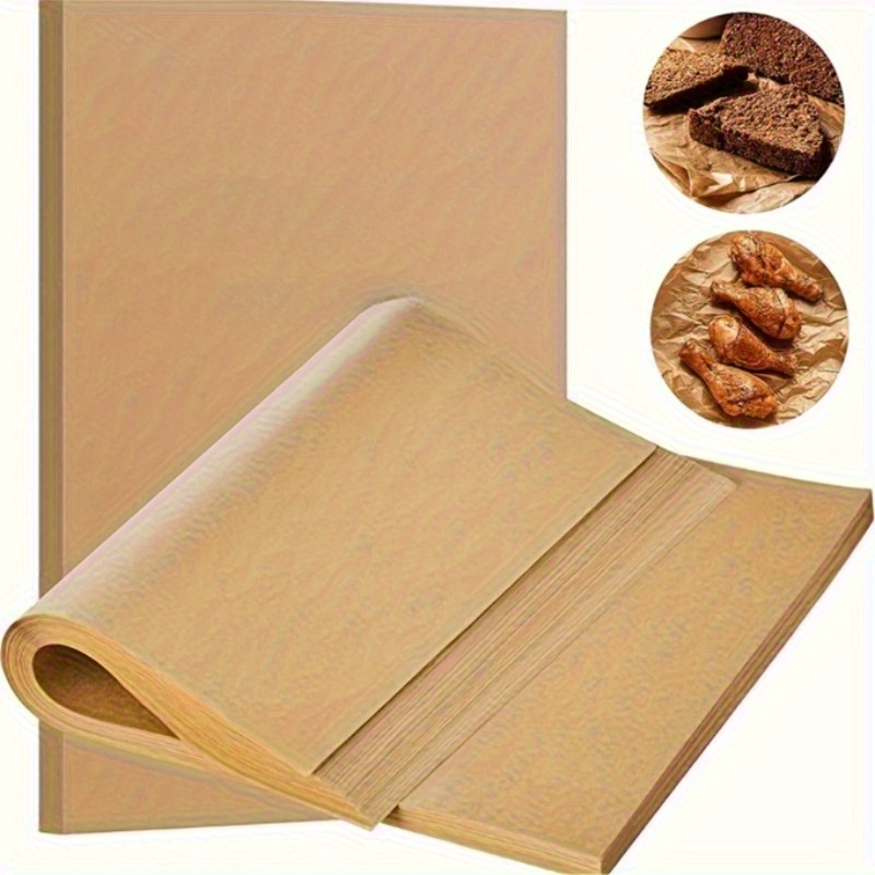 

50pcs Parchment Sheets - , Oil- & For Air Fryers, Liners & Use - For , Grilling & Cooking | Kitchen Accessory