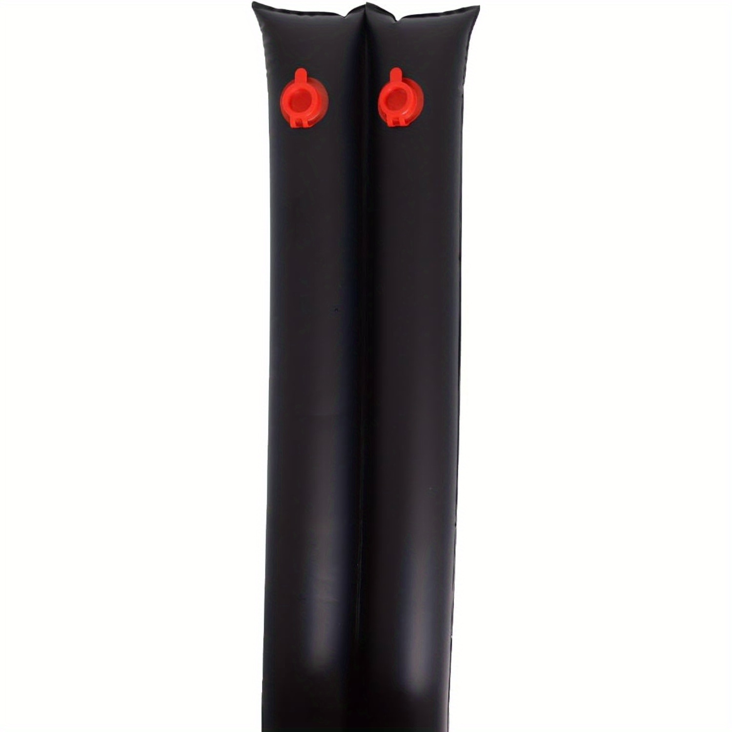 Ağır Hizmet Tipi 243.84cm Havuz Su Torbaları - Çift Odacıklı, Sızdırmaz Vana, Yeraltı Havuzlar İçin Dayanıklı 25 Kalibre Vinil - Siyah