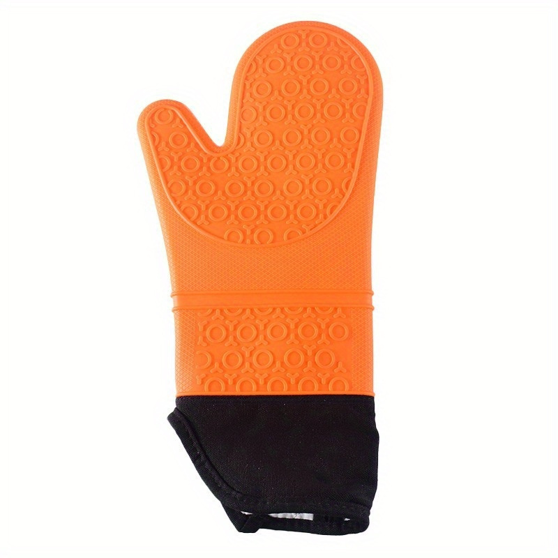 

Beveled Thickened Silicone Gloves Resistant, Long, Non Slip, Comfortable Grip, Essential For Home And Professional Chefs