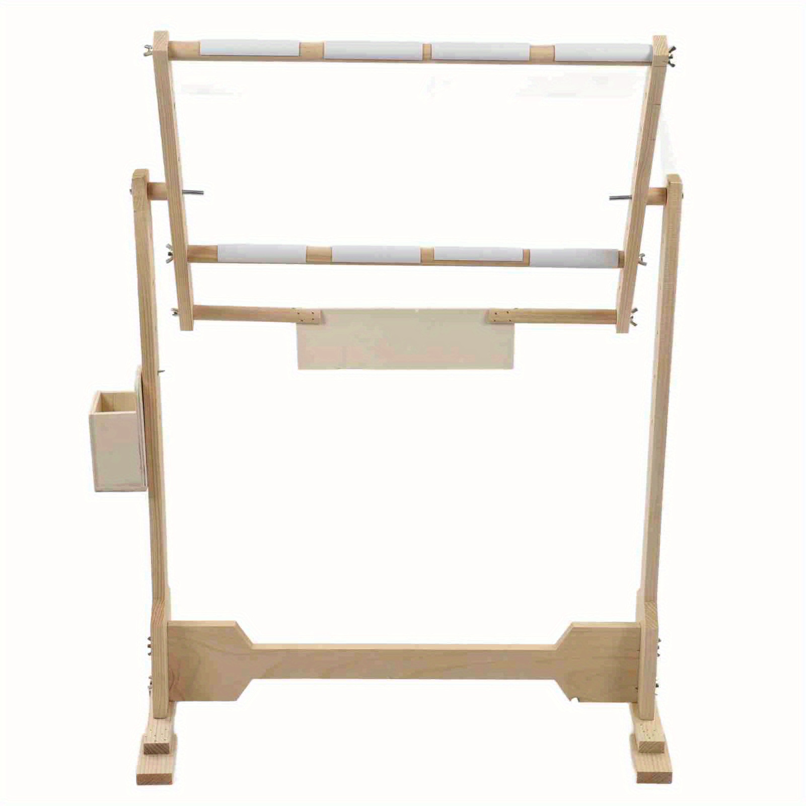 

9CT Cadre de point de croix Support de sol Cadres de broderie en bois Cerceaux de tapisserie 50cm