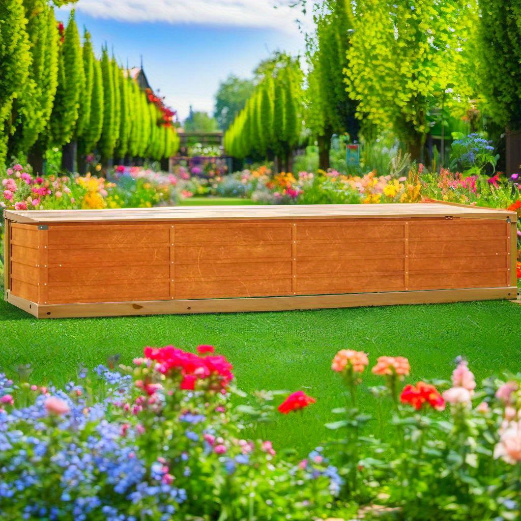 

Corten Steel Bed 320x80x45 Cm - For Gardening