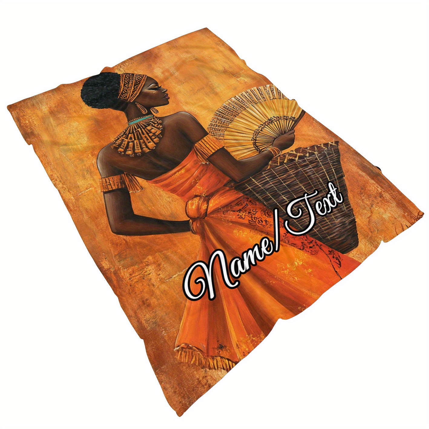 TEMU Customizable Blanket - Personalized , No , Polyester, -, Fleece For Sofa, , - Printed For , - 1pc