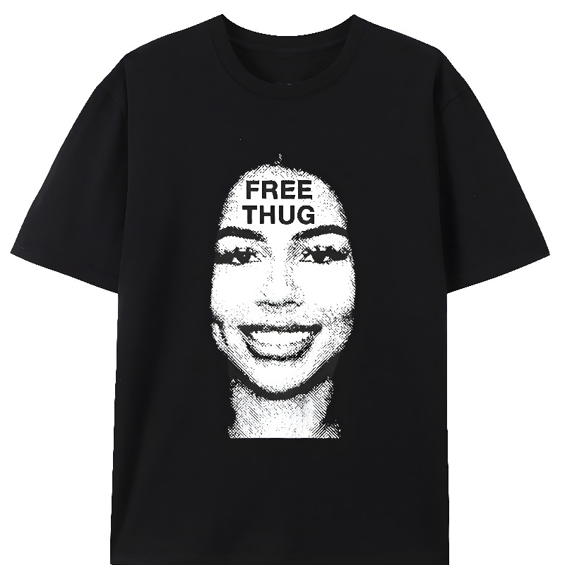 

Vintage Free Graphic Tee Casual Vintage Top Comfortable Tee Streetwear