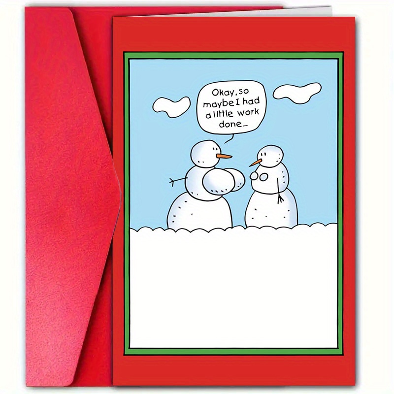 

Christmas (4.7"x7") - For , Unique Wishes & Humorous , For