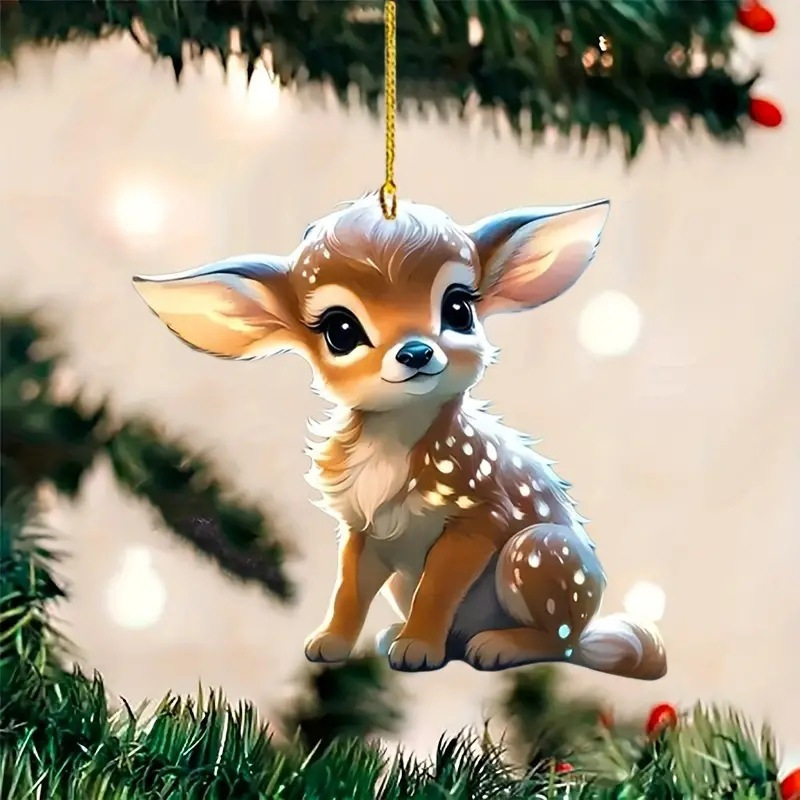 

Hanging - 2d Christmas Tree Decorative Pendant
