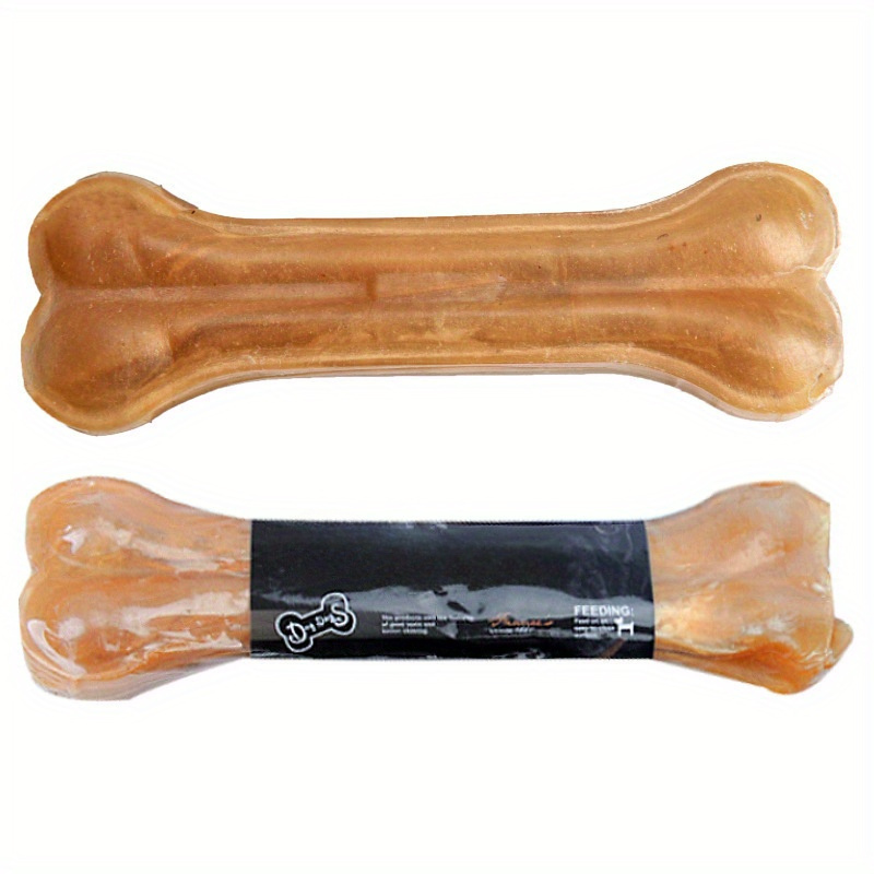 

Pack Dog Chew Toys, Leather Dental Chewing Bones, Non-toxic, Long- Pet Chew Treats, For All Breed Sizes, Oral Health & Teeth Cleaning