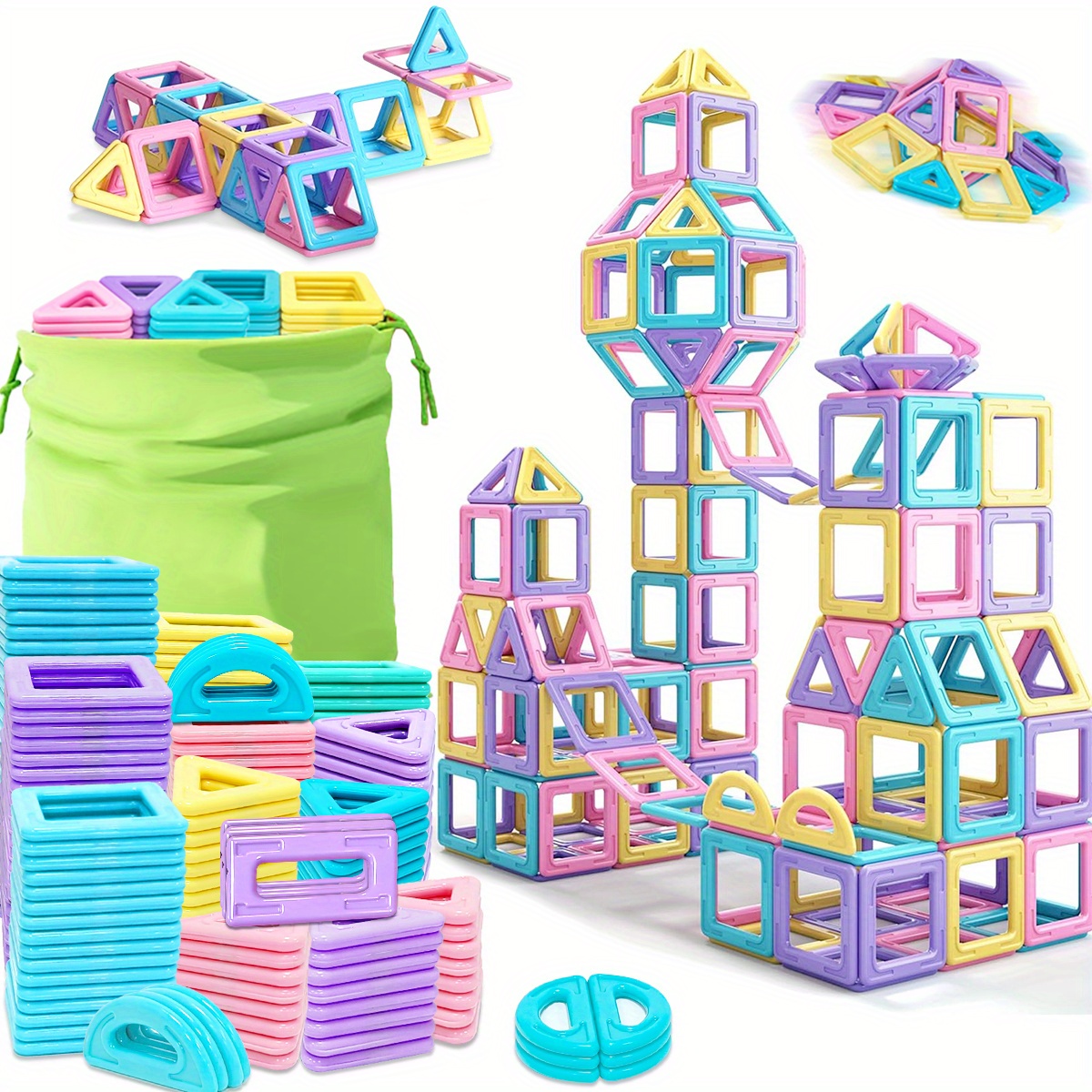 Macaron Magnetic Designer Construction Set