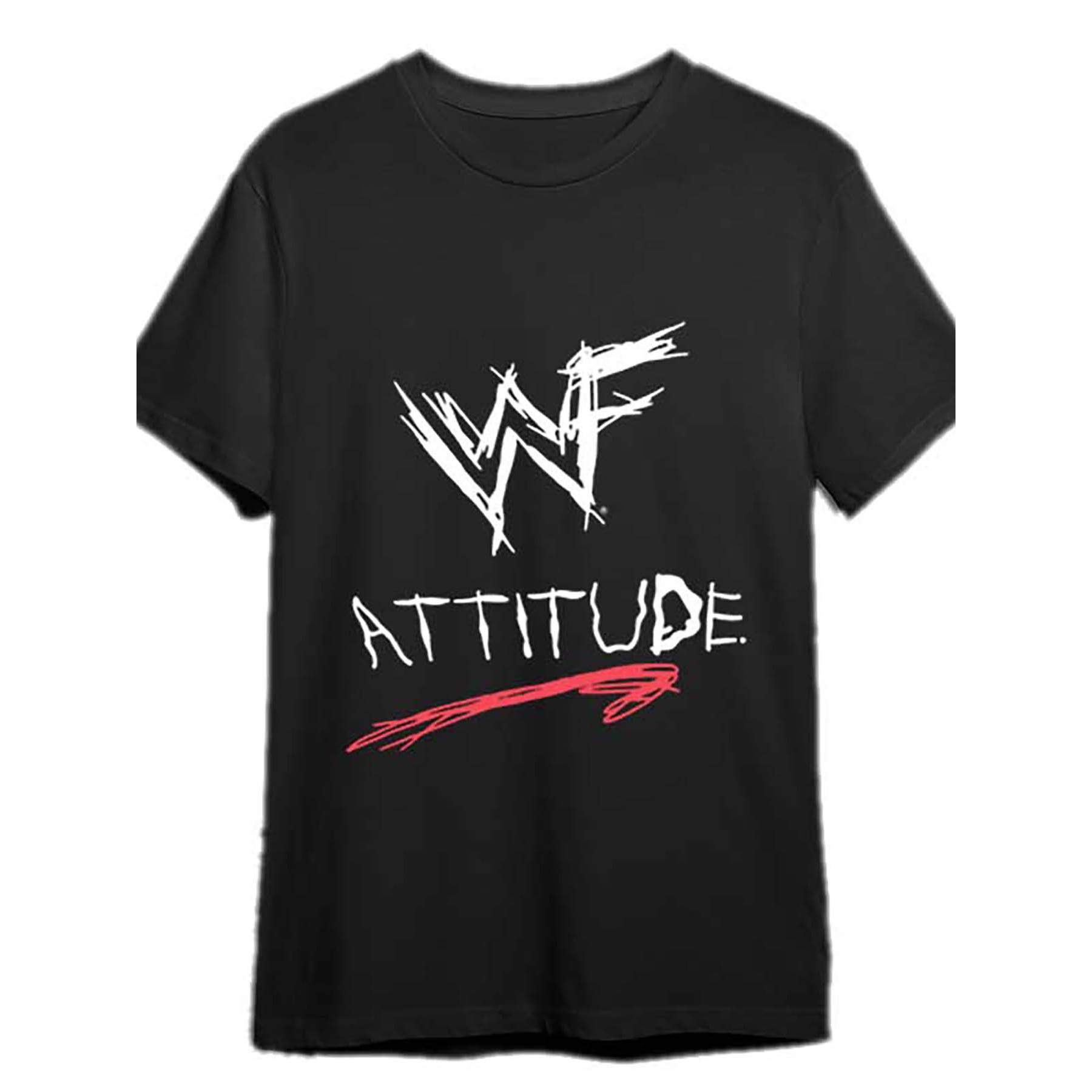 

Vintage Wwf Attitude T Shirt 90s Wrestling T Shirt 335153 Funny Men's Short Sleeve Graphic T-shirt Collection Black Pr