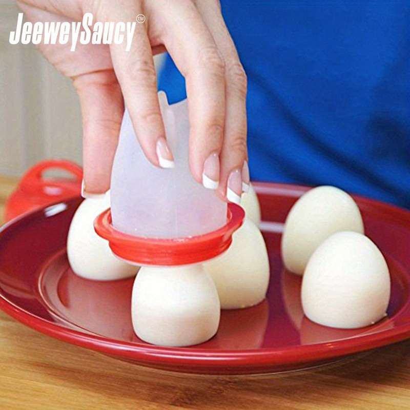 

Silicone Egg Poacher Set - Mini Omelette Maker & Egg Cups, 3/6/12pcs Piece