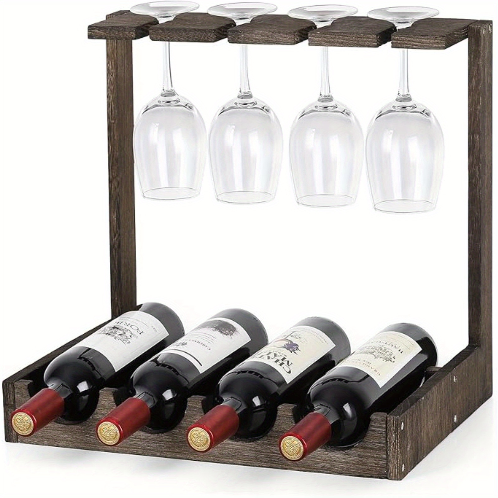 High Heel Shoe Vase High Heel Wine Bottle Holders Set Of Black - Main Image