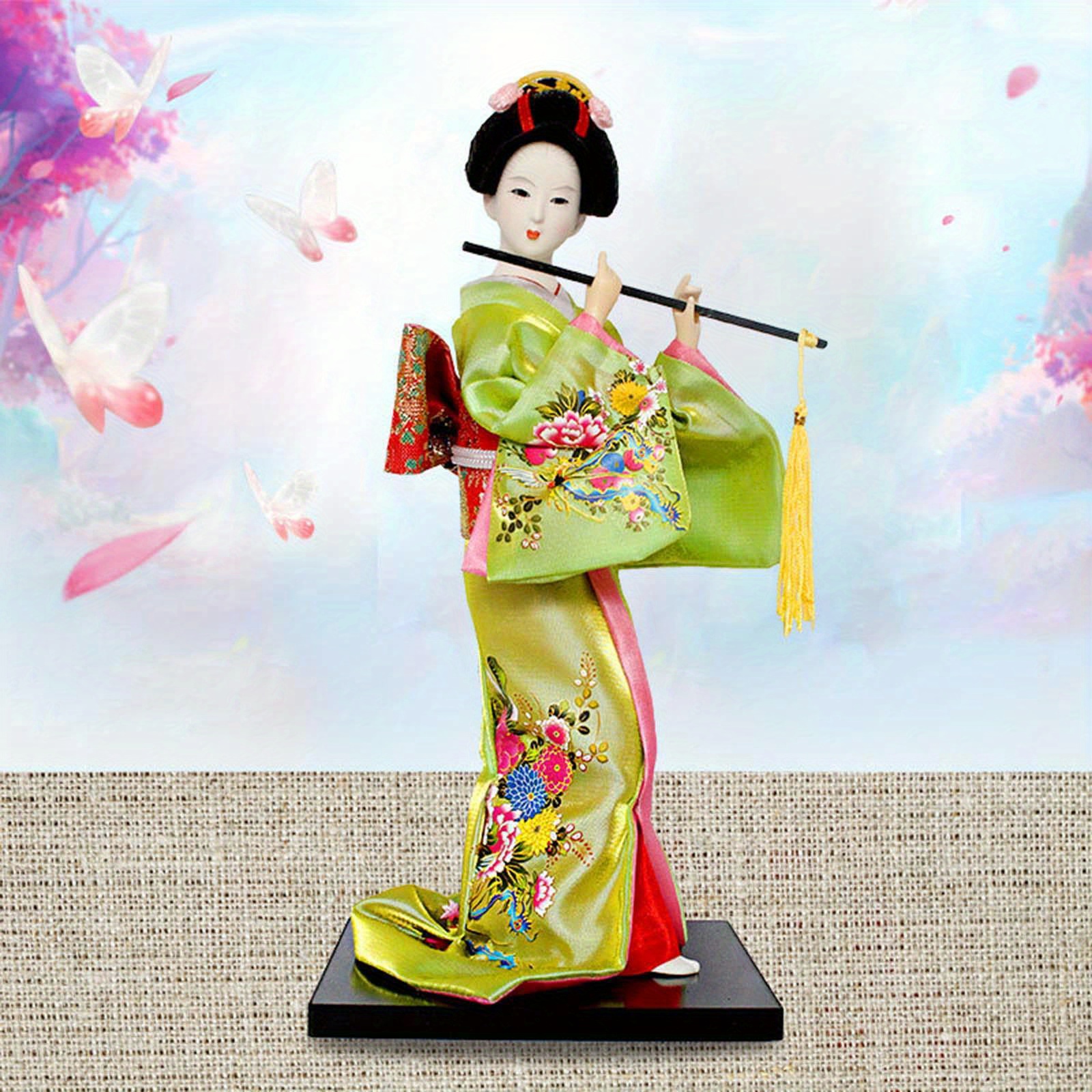 boneca geisha oriental de 30cm estatueta de geisha - Temu Brazil