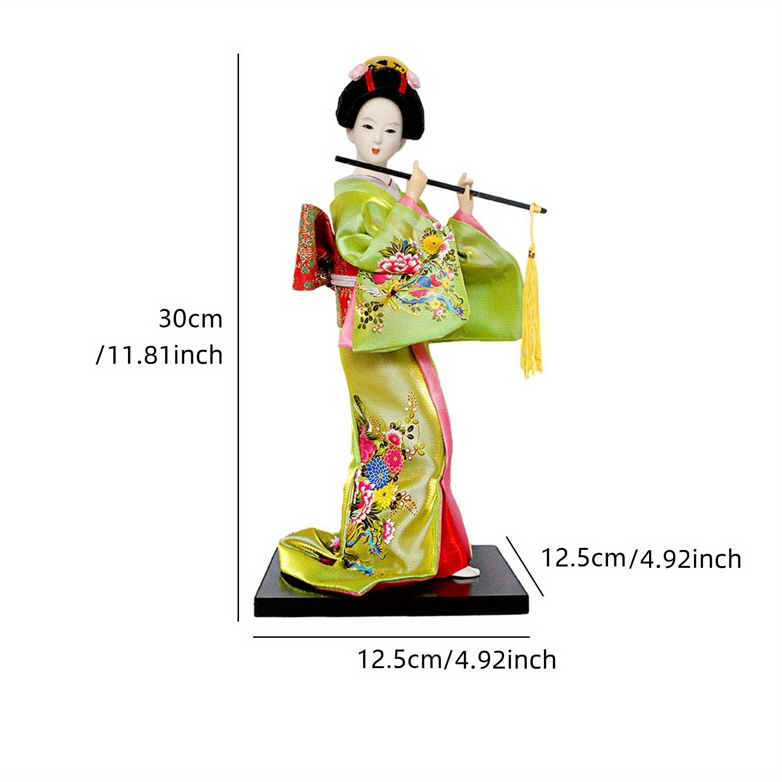 boneca geisha oriental de 30cm estatueta de geisha - Temu Brazil