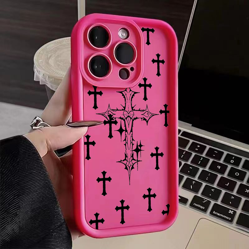Luxurious Korean-Style Minimalist Solid Color TPU Soft Phone Case, Compatible with for iphone 11, 12, 13, 14, 15, 16 Plus Pro Promax XSMAX XS/X MINI for samsung for galaxy S22 S23 S24 S25 PLUS ULTRA FE, Full Protection Anti-Slip And Shockproof TYJT.