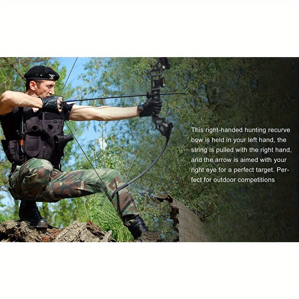 BZT Recurve Bow and Arrows for Adults 51