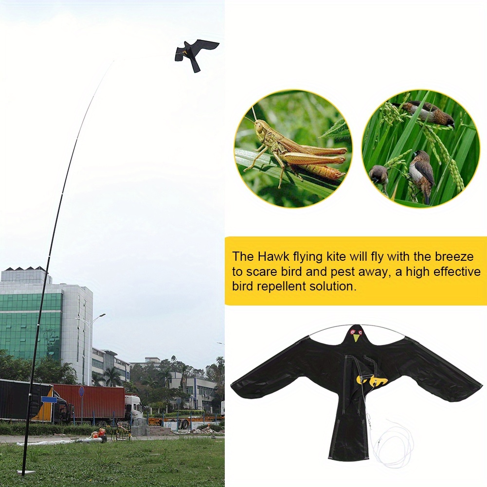 

Extendable Bird Repeller Scarer Flying With 7m Telescopic Pole