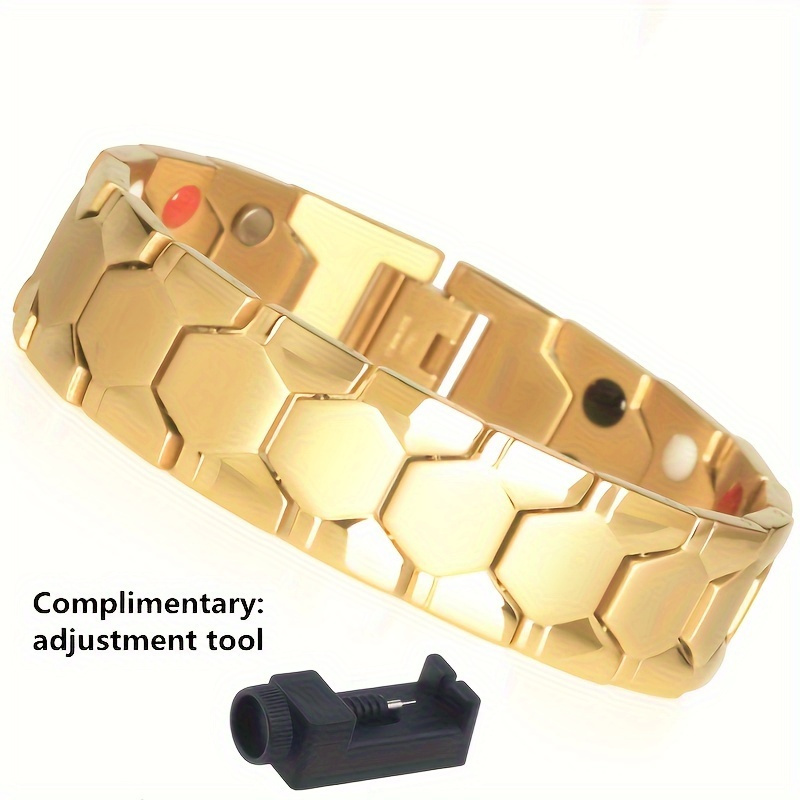 

Alloy Mens Titanium Steel Bracelet - , , For - For Him