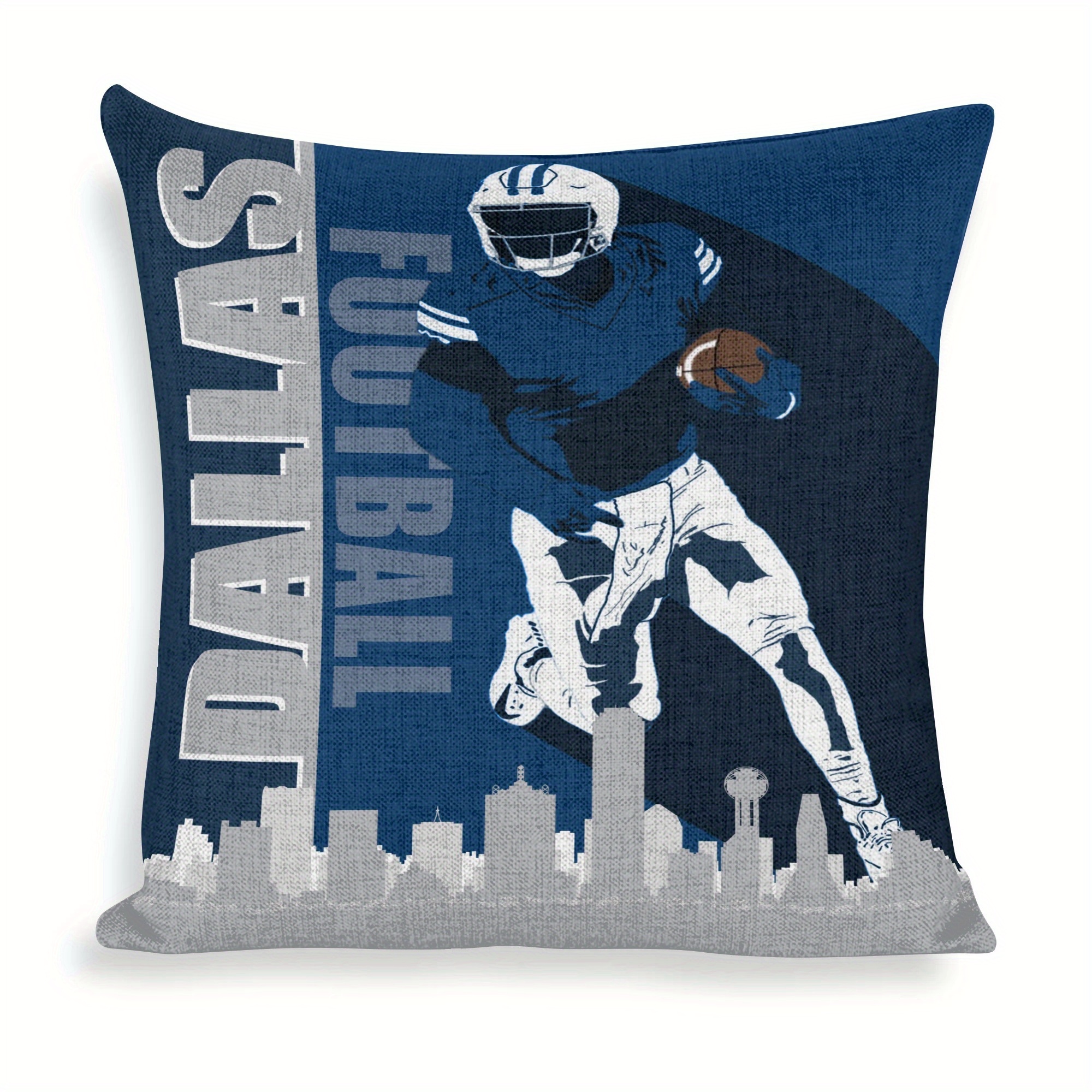

1pc Polyester Graphic, Non-electric, Battery-free Decorative 18x18