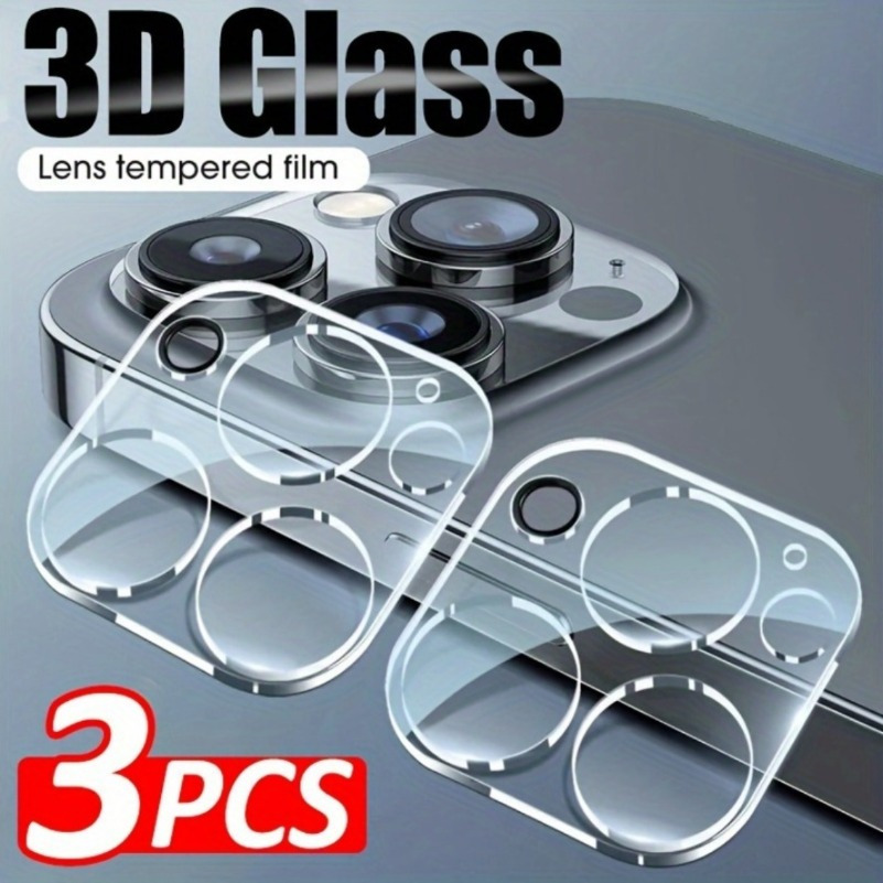   tempered glass camera lens protectors for iphone 11 12 13   3 pack full coverage 9h 3d lens protection