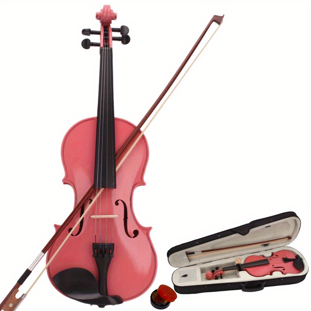 

Homefish 4/ Violin With Case Bow Rosin High Quality Material Well Suitable For Practice