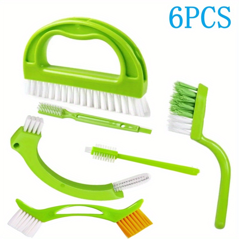 

6-piece Cleaning Brush Set, Suitable For Cleaning Bathrooms, , Tile , Showers, Floors, Windows, Kitchens, Tracks, And Other Home Decorations