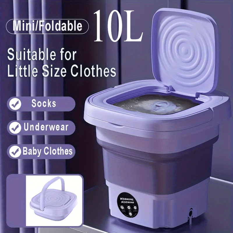 

Portable , Fully 10l Washing And Decoupling , , Suitable For , Dormitory, , Rv, Use Underwear