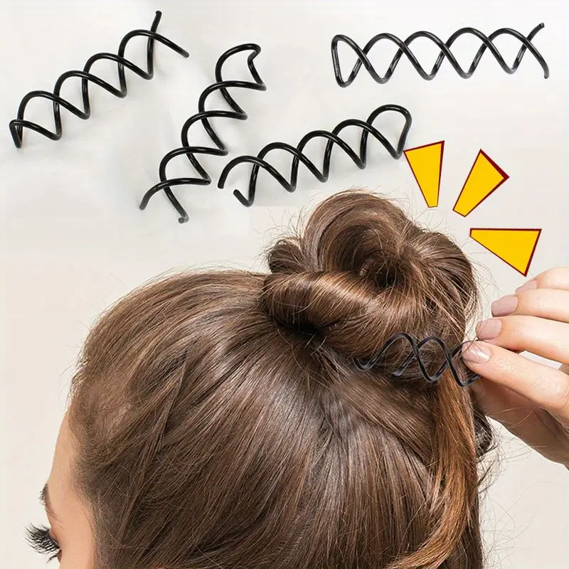 10 20pcs spiral spiral screw needle hairpin simple ball creation round metal accessory for womens hairstyles suitable for weddings and daily use wedding hair accessories hairpin stable clamping clip hairpin for hair Product details 0