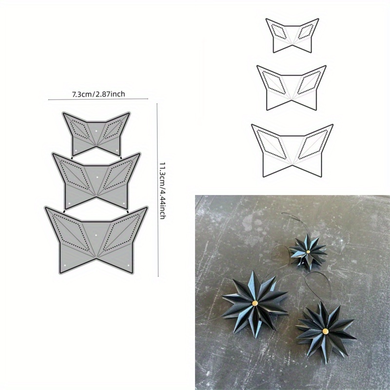 

Star Ornament Cutting Dies Photo Album Decorative Crafts For Diy Embossing