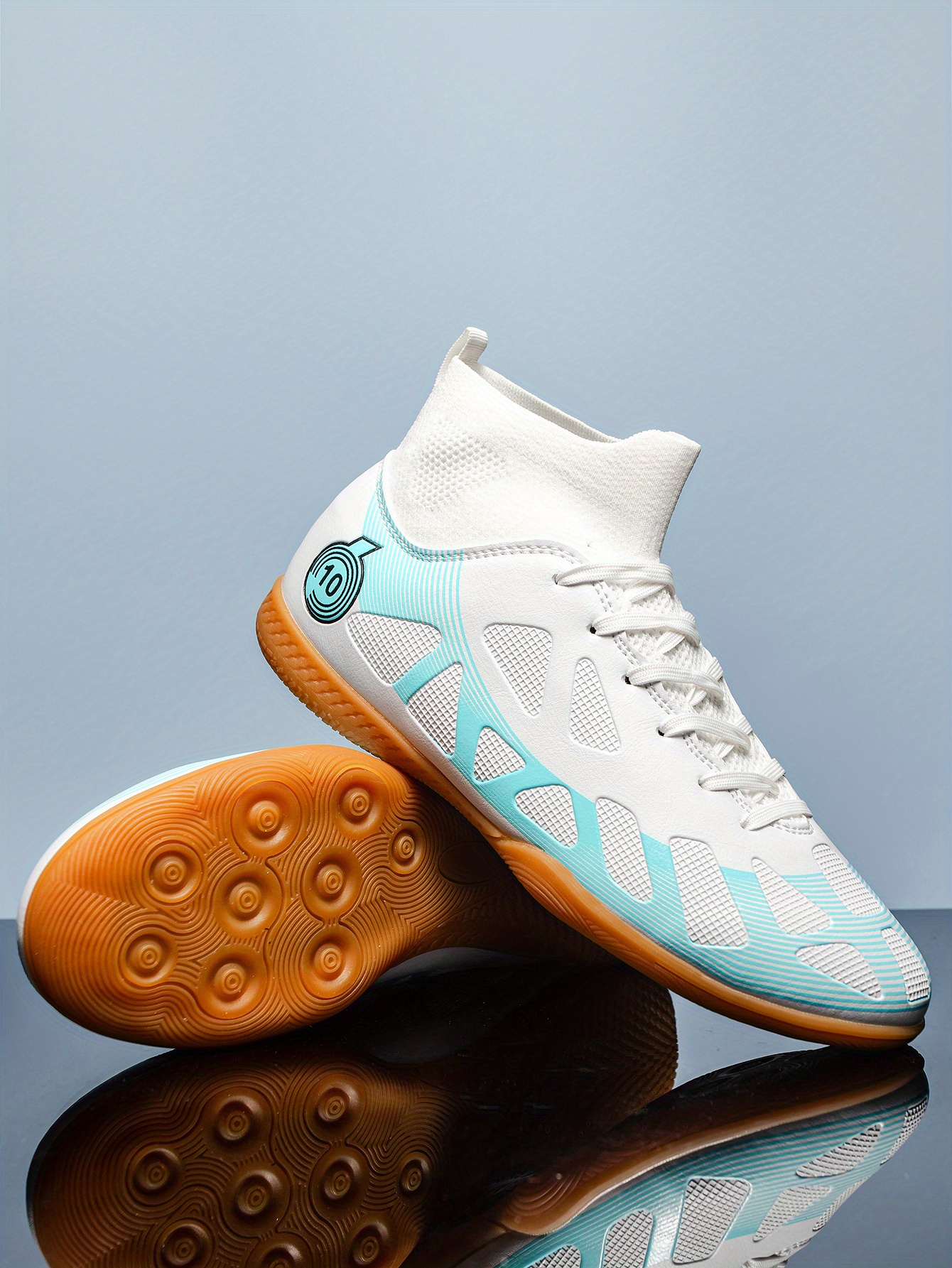 zapatillas fútbol hombre diseño negro malla Temu Argentina