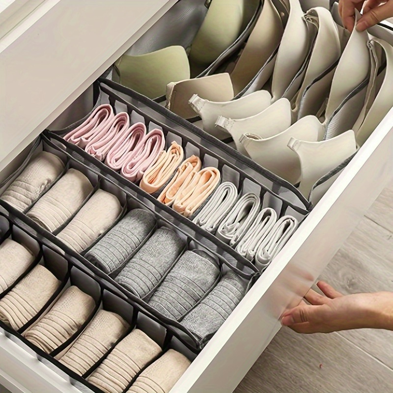 

3- Organizer Set, Underwear Storage , Divider For , , And Pants - Multifunctional Clothes Organizer For Organization