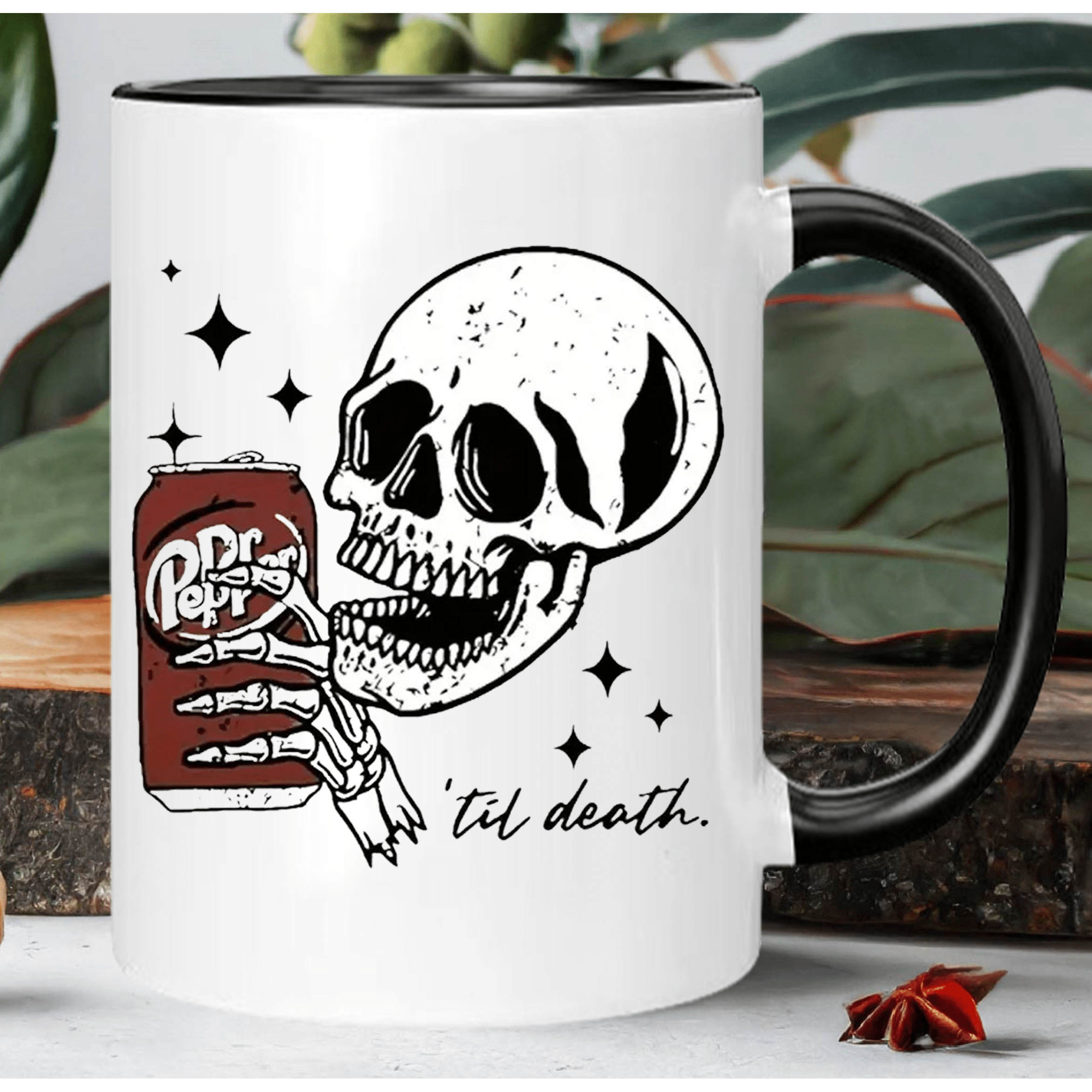 

Ceramic Mug With Dr Pepper Graphic - Reusable, Hand Wash Cup - Multipurpose Beverage Mug For Men And Women - Unique Christmas Gift Idea