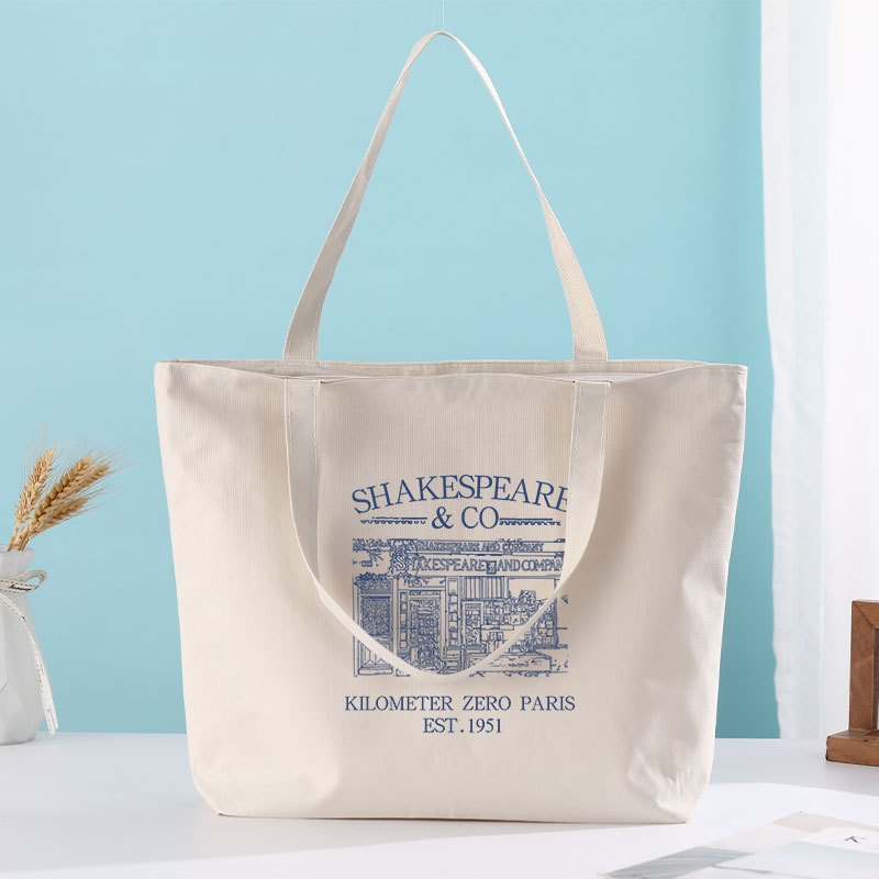 fashion large capacity womens elegant zipper tote bag print Temu