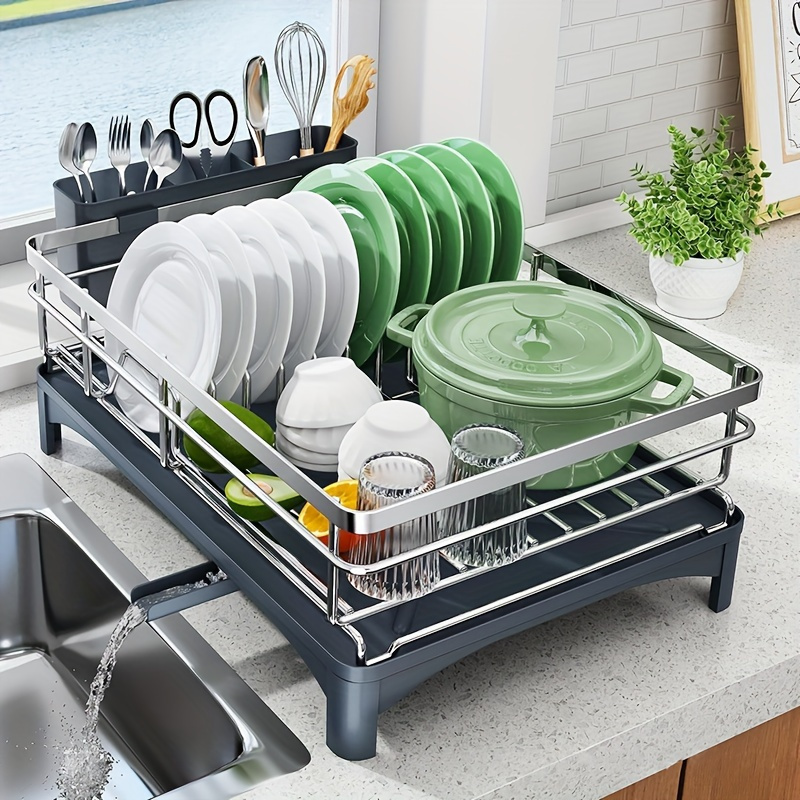 Countertop Lazada Dish Organizer A Drying Rack Dishes Designed