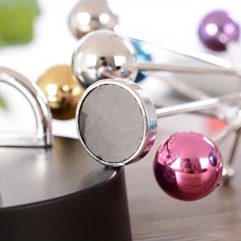 creative wheel desk ornament with balls magnetic swing model unique office decor perfect couples gift details 1