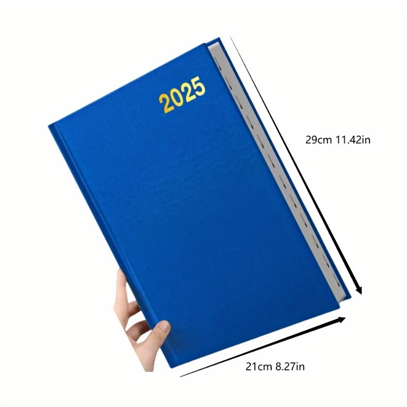 2025 A4 Hardcover Planner 365 day Daily Agenda Notebook Temu New Zealand