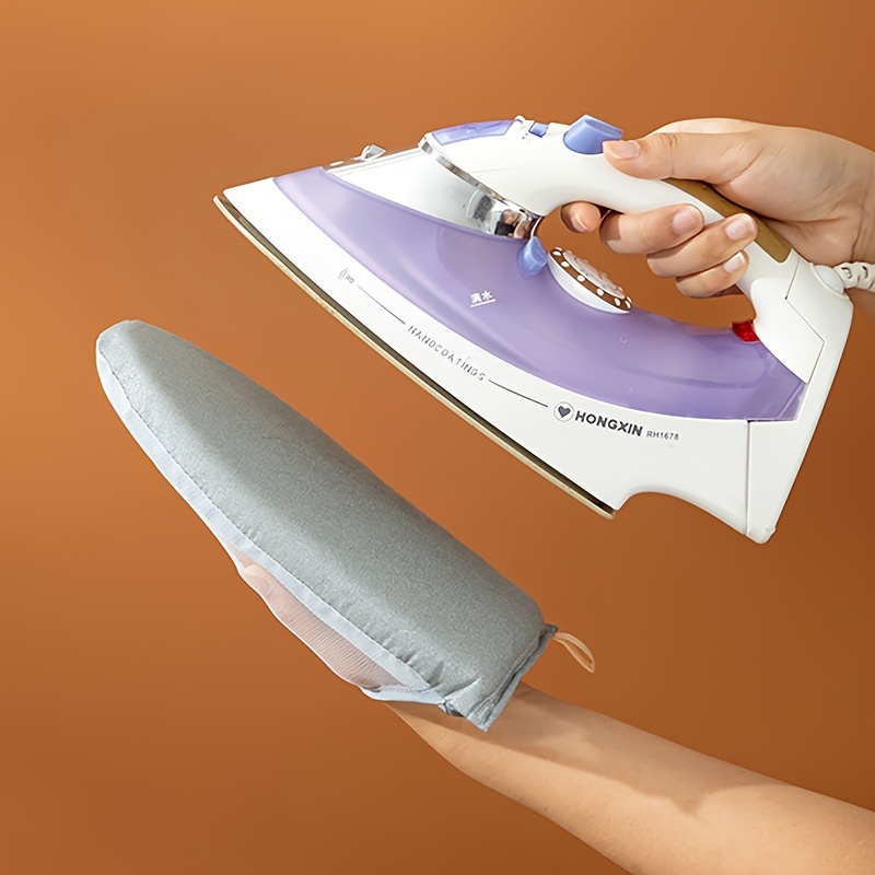 1pc handheld steamer ironing glove portable mini ironing pad board no electricity needed ideal for travel dorms and home use details 2