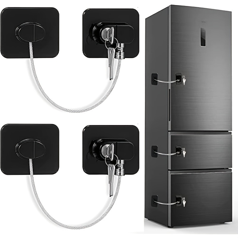 

1 Set Of Cabinets With Drawer Locks, Anti-corrosion And Anti-rust, , With Metal Materials, Multi-functional Drawer Locks, , Suitable For Home Use