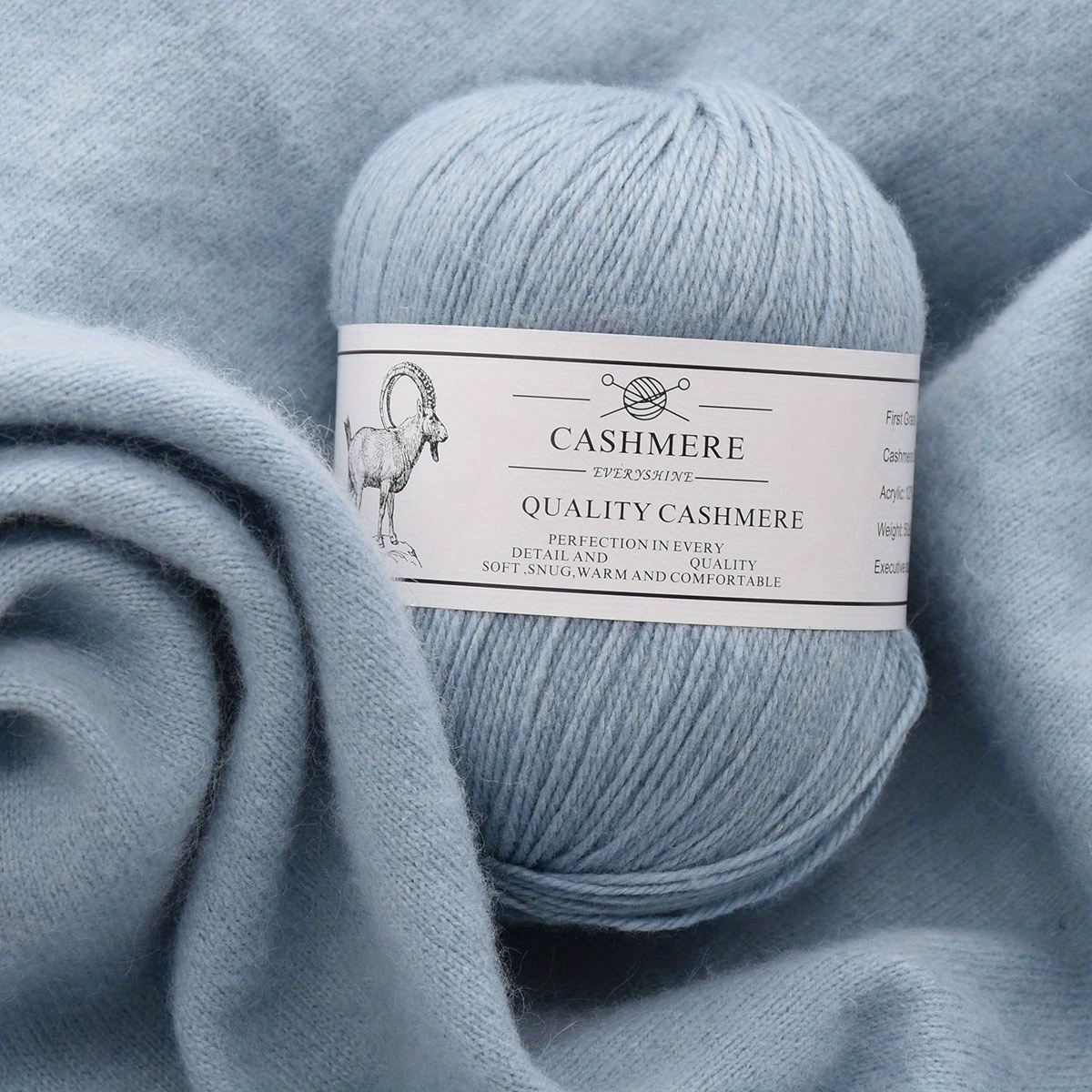 

6pcs Cashmere Yarn For Knitting And Crocheting Sweaters, Woolen Pants, Gloves, And Diy Handicrafts And Warm1.76oz/pc