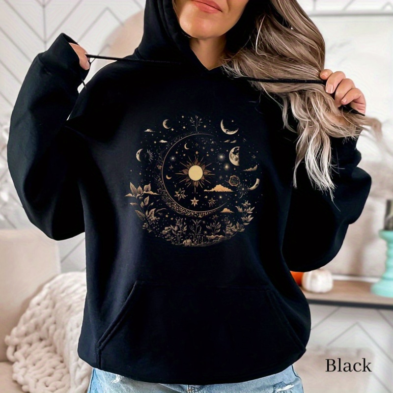 

Magical Moon Sweatshirt, Witchcore Hoodie, Moon Sweater, Gift For Moon Lover, Moon, Gift, Moon Sweatshirt Hoodie Gift