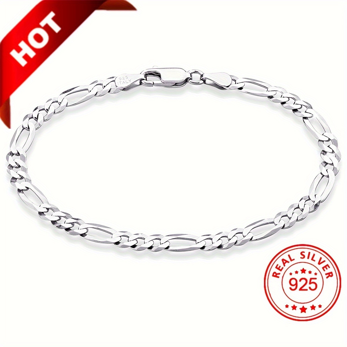 

925 Bracelet For Women Men Decor