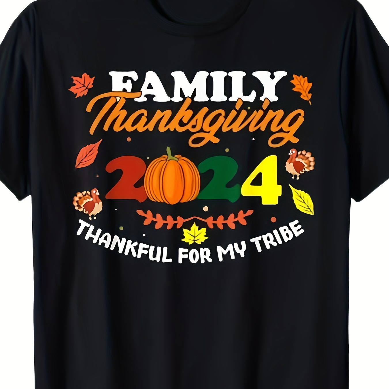 

Family Thanksgiving 2024 To My 4 Stylish Men's T-shirt