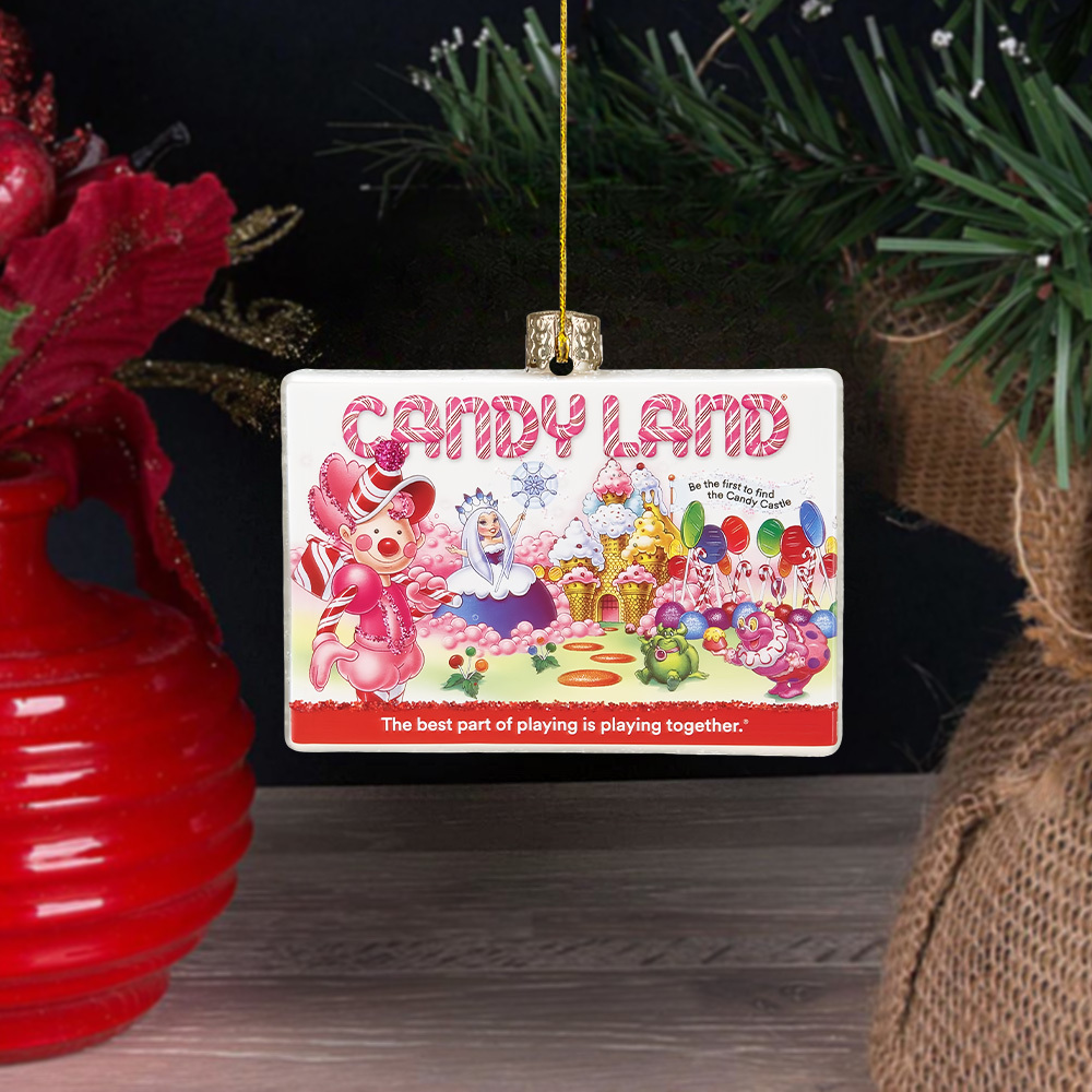 

1pc 2d Acrylic Christmas Candyland Christmas Tree Decorations, Christmas Acrylic Decorations, Christmas Gifts