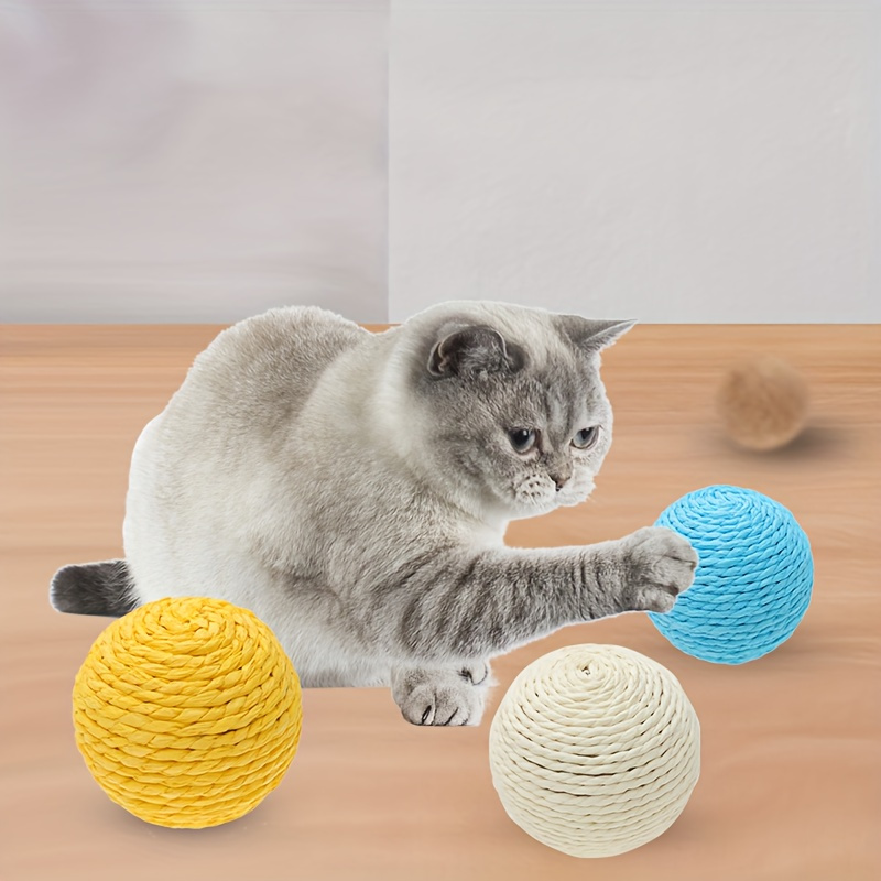 

A Toy Ball For Cats, For Pets To Stress While Playing, Without Battery