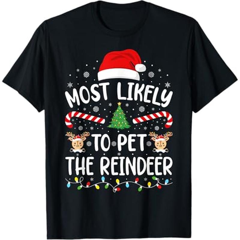 

Most To Pet Squad Family Joke Christmas T-shirt, 100% Cotton, Gift For Men Women Dad Mom Friends, S-xxxl, Black