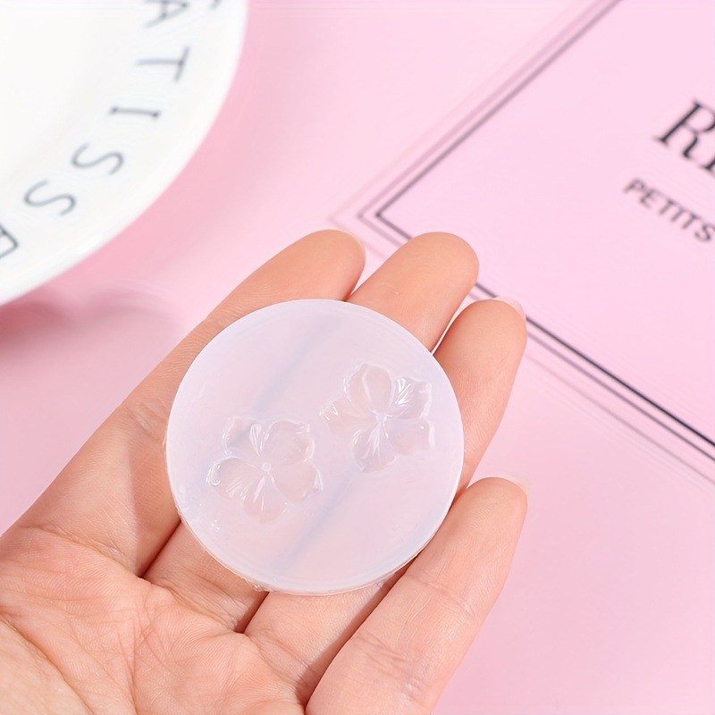 TEMU Stampo da in silicone 1 pz - Stampo fai da te per resina epossidica, ciondoli per gioielli e decorazioni per fermagli, nastro in silicone rosa