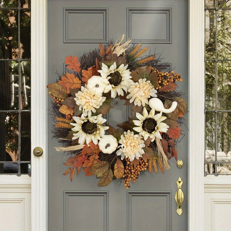 

20" Large Wreath - , & For Thanksgiving Decor