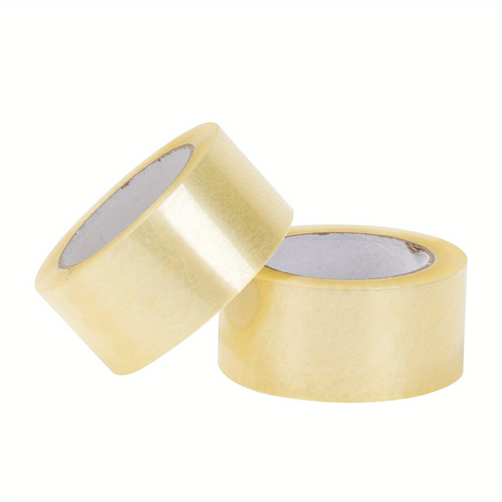 TEMU 6 Rolls Clear Tape Transparent Packing Tape Sealing Tape For Packing Boxes Cartons Postage 5cm*60m